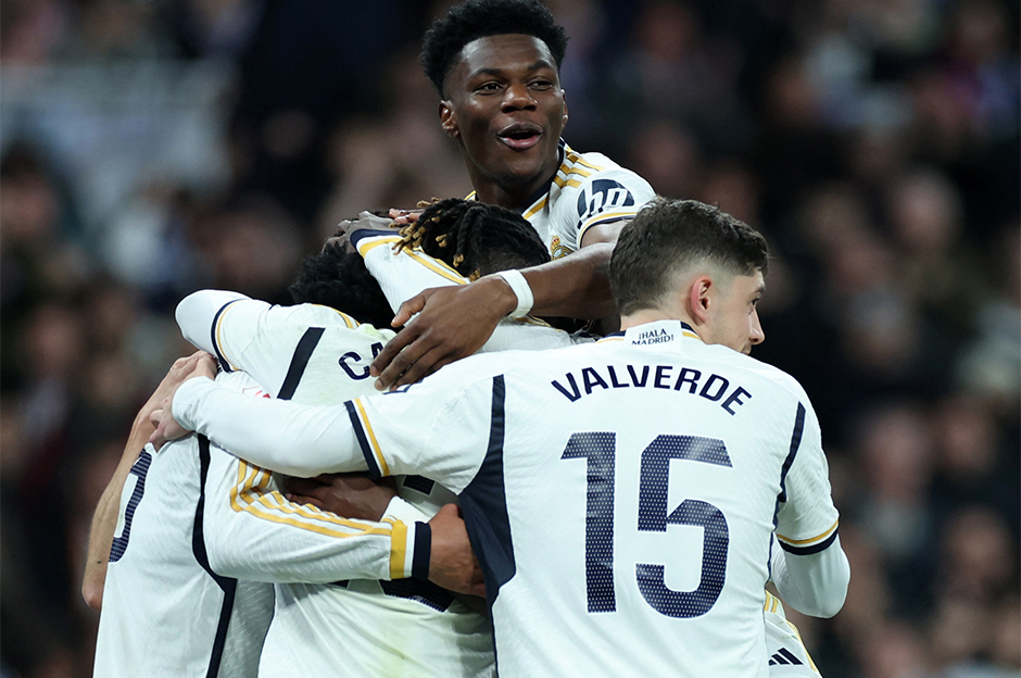Real Madrid'den zirve yarışında farklı galibiyet