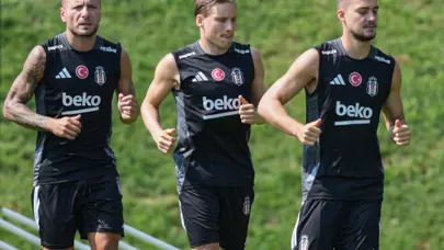 Beşiktaş'ta yeni sezon hazırlıkları devam ediyor