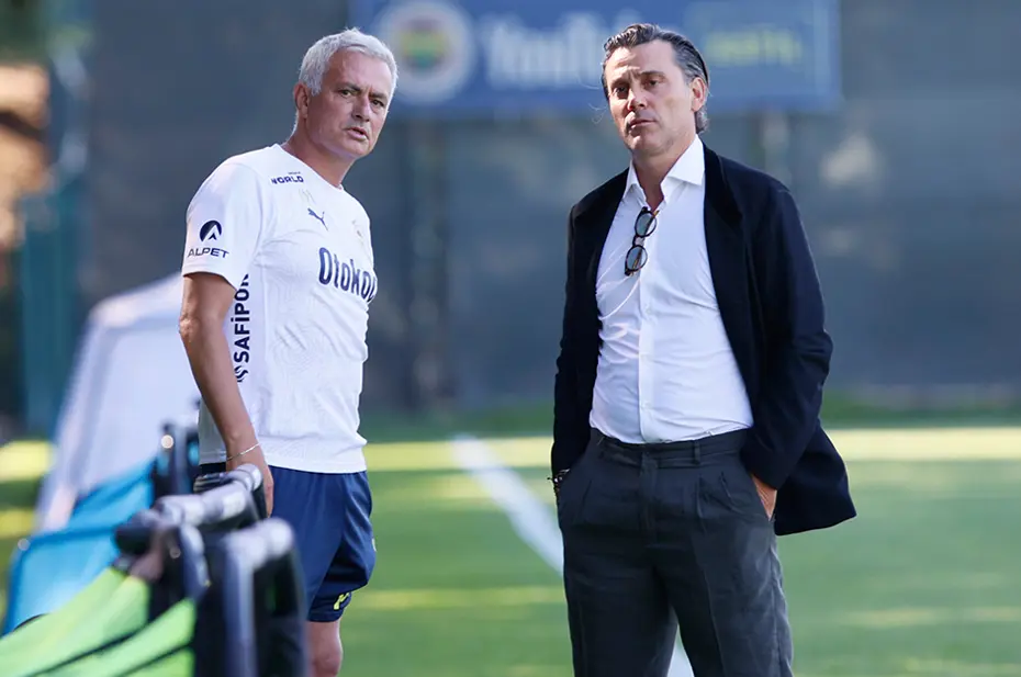 Fenerbahçe Tesisleri'nde Mourinho'ya sürpriz misafir - 4