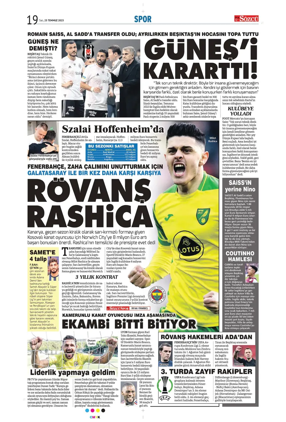 "Coutinho'da ikna turu" | Sporun Manşetleri - 32