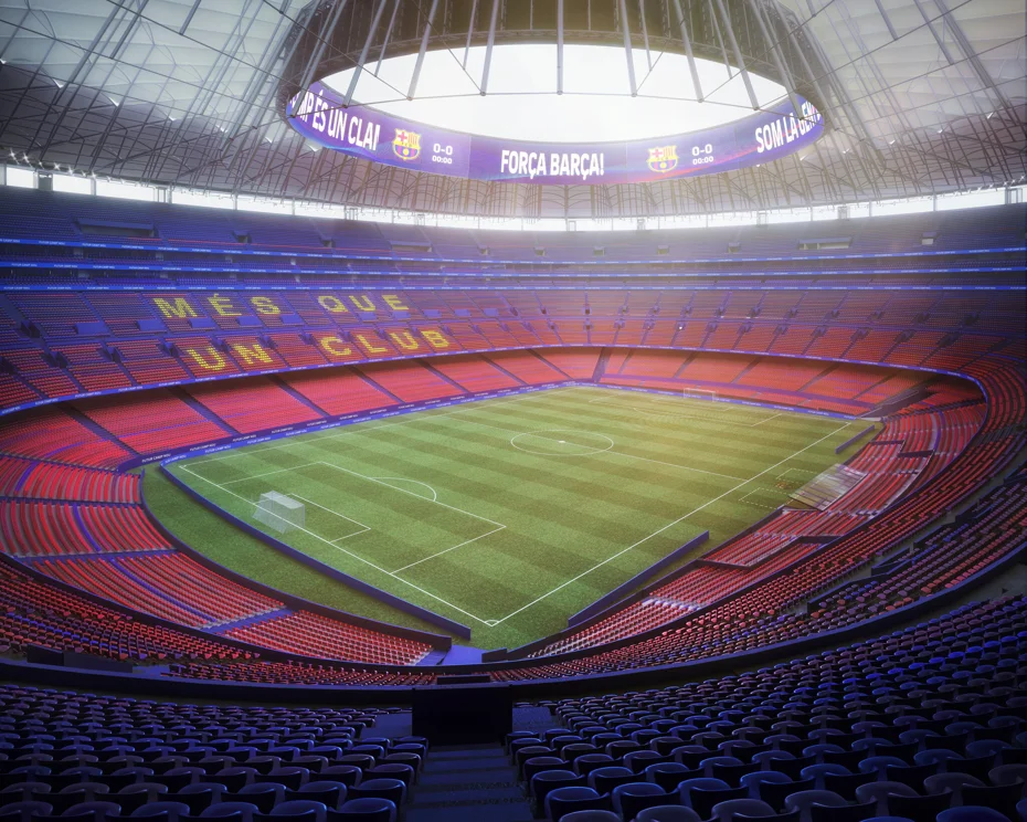 Barcelona'nın stadını Türk inşaat firması restore edecek - 1
