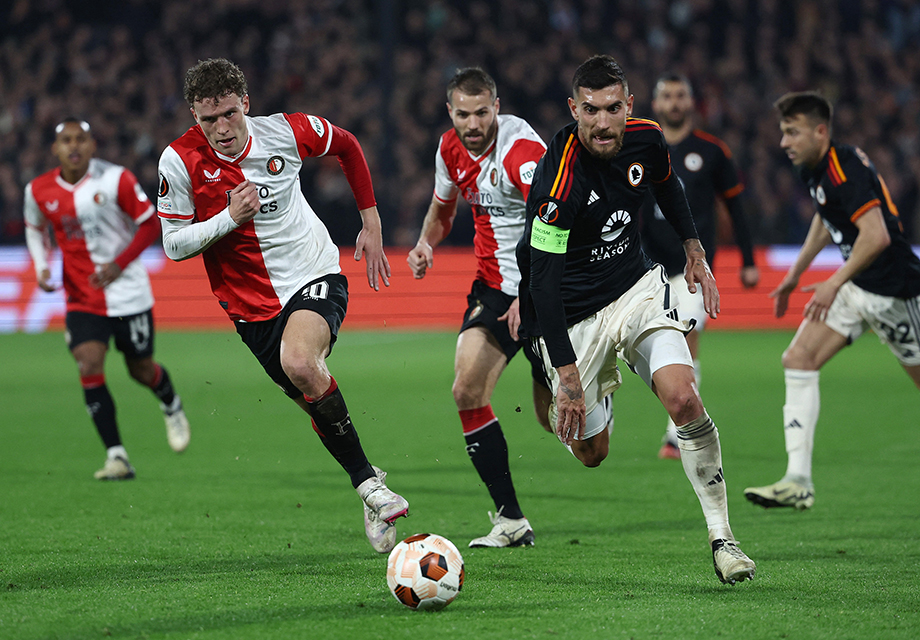 Feyenoord ile Roma yenişemedi