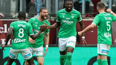 St. Etienne, 2 yıl sonra yeniden Ligue 1'de