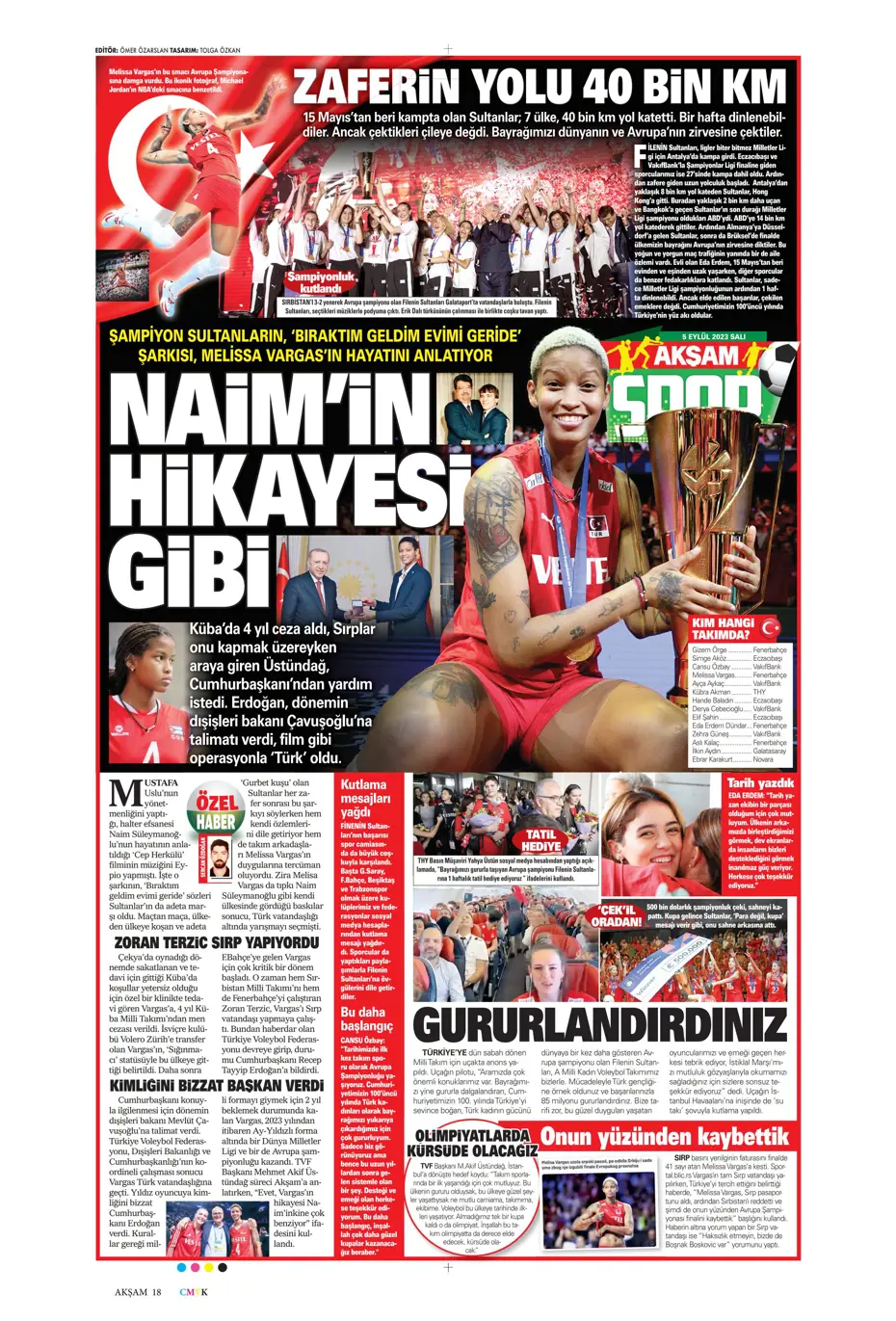 "Aslan'dan çifte bomba" | Sporun Manşetleri - 8 "Aslan'dan çifte bomba" | Sporun Manşetleri - 8