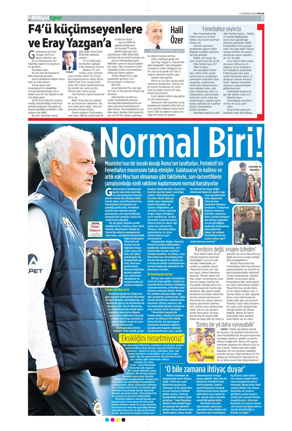 "Galatasaray'dan Lewandowski bombası" | Sporun manşetleri - 24