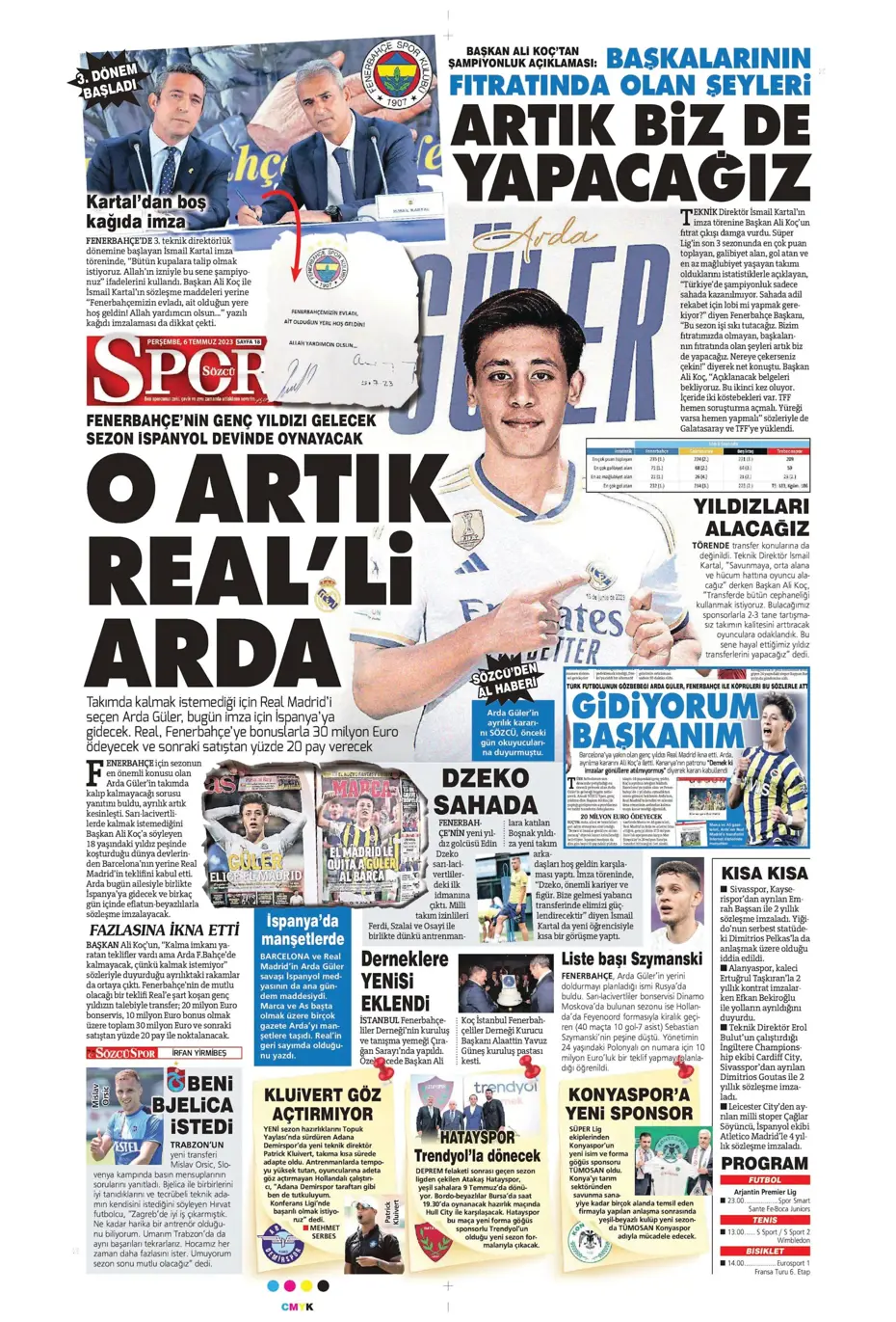 "Icardi'de Enrique krizi" | Sporun manşetleri (6 Temmuz 2023) - 24
