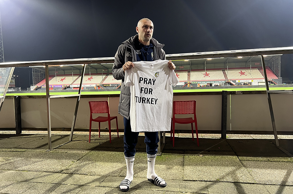 Fortuna Sittard'ın Türk oyuncuları deprem için mesaj yolladı