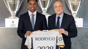 Rodrygo 5 yıllık imzayı attı