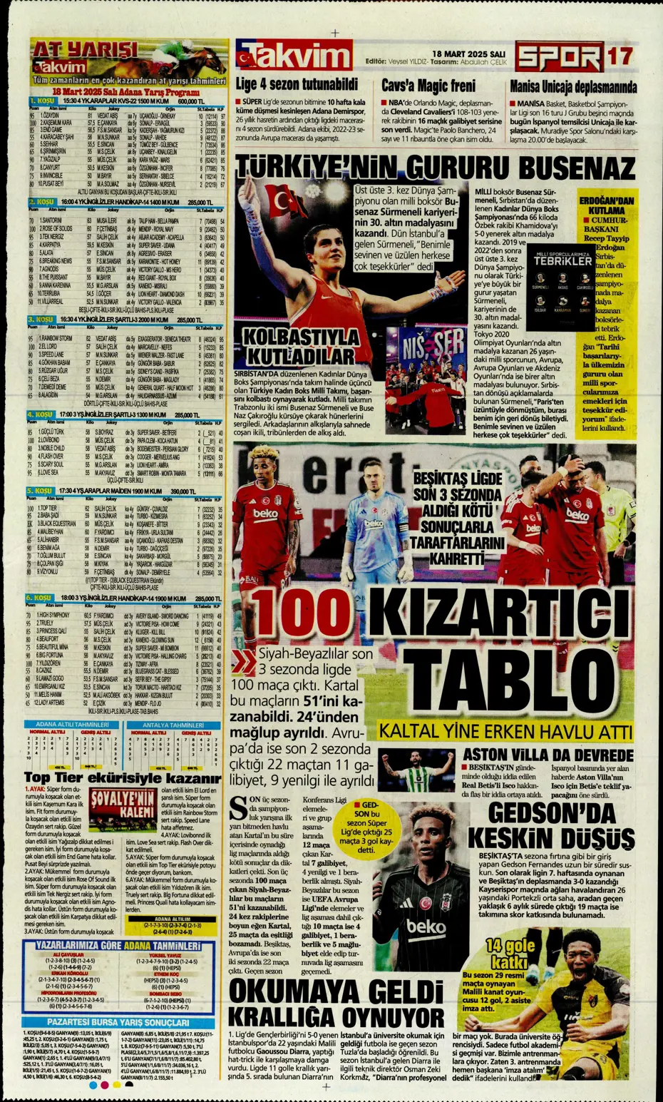 "Sane bombası" | Sporun manşetleri - 29