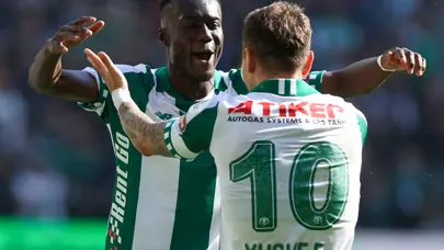 Ndao'dan tarihi performans: Konyaspor, Başakşehir'i eli boş gönderdi