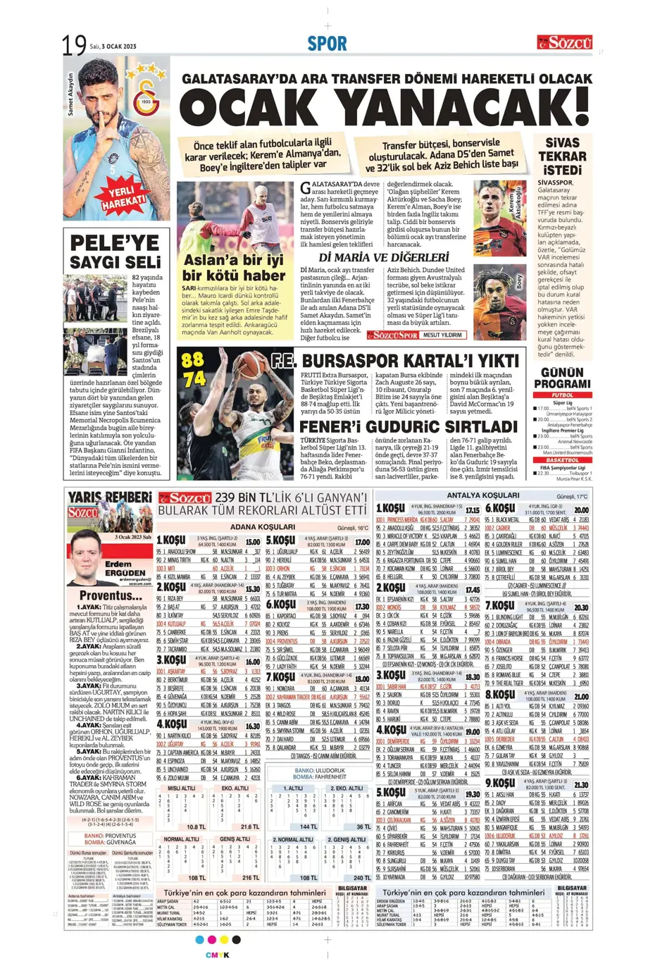 Sporun manşetleri (3 Ocak 2023) - 25