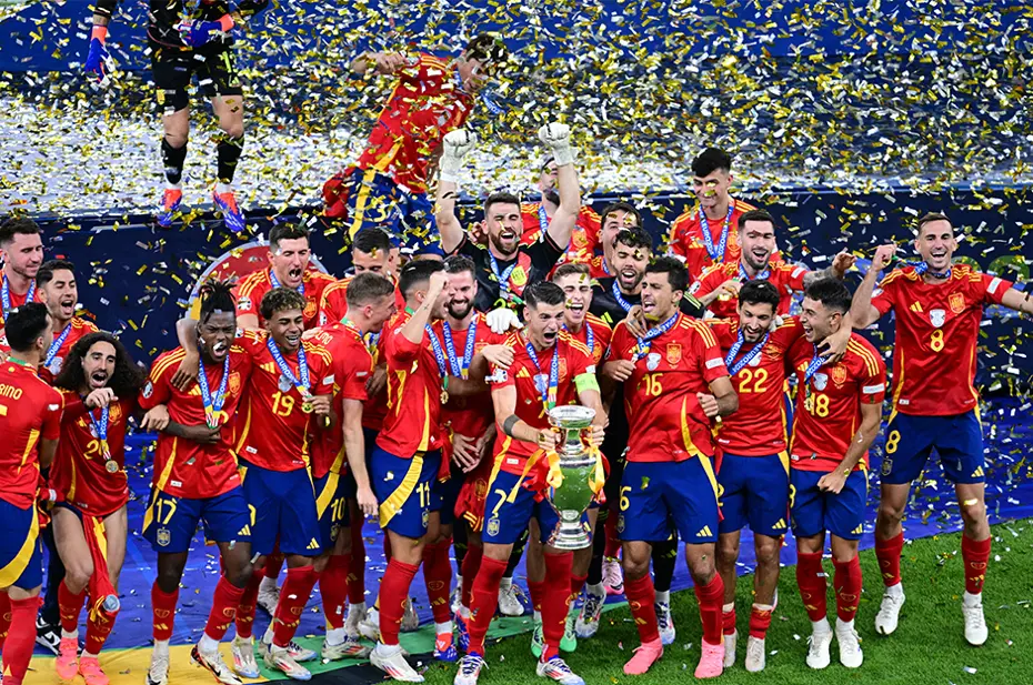 EURO 2024'te şampiyon İspanya: Dev finalden kareler - 33