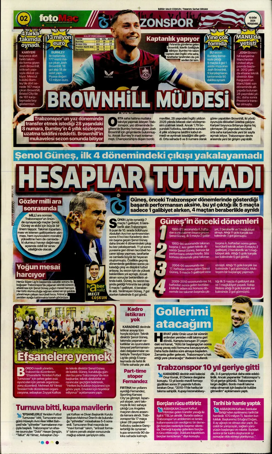 "Dybala bombası" | Sporun manşetleri (10 Ekim 2024) - 11