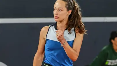 Milli tenisçi Zeynep Sönmez, Slovenya'daki WTA turnuvasında ikinci oldu