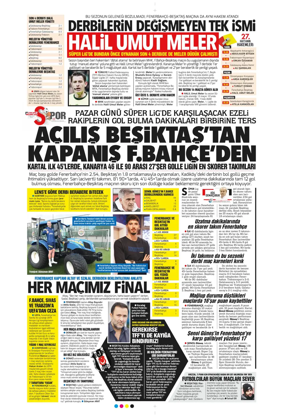 "Dev maçın 11'leri hazır" | Sporun Manşetleri - 19 "Dev maçın 11'leri hazır" | Sporun Manşetleri - 19