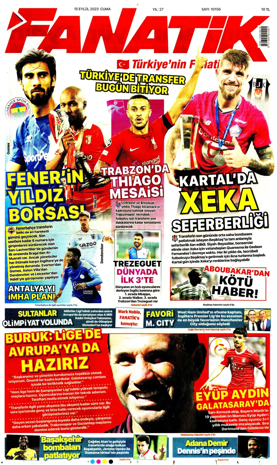 "Kartal'da Xeka seferberliği" | Sporun Manşetleri - 2