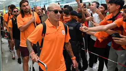 Galatasaray Futbol Takımı, Avusturya'ya geldi