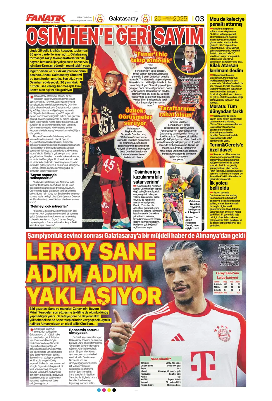 "Osimhen yılın müjdesini verdi: Kalmaya yakınım" | Sporun manşetleri - 4