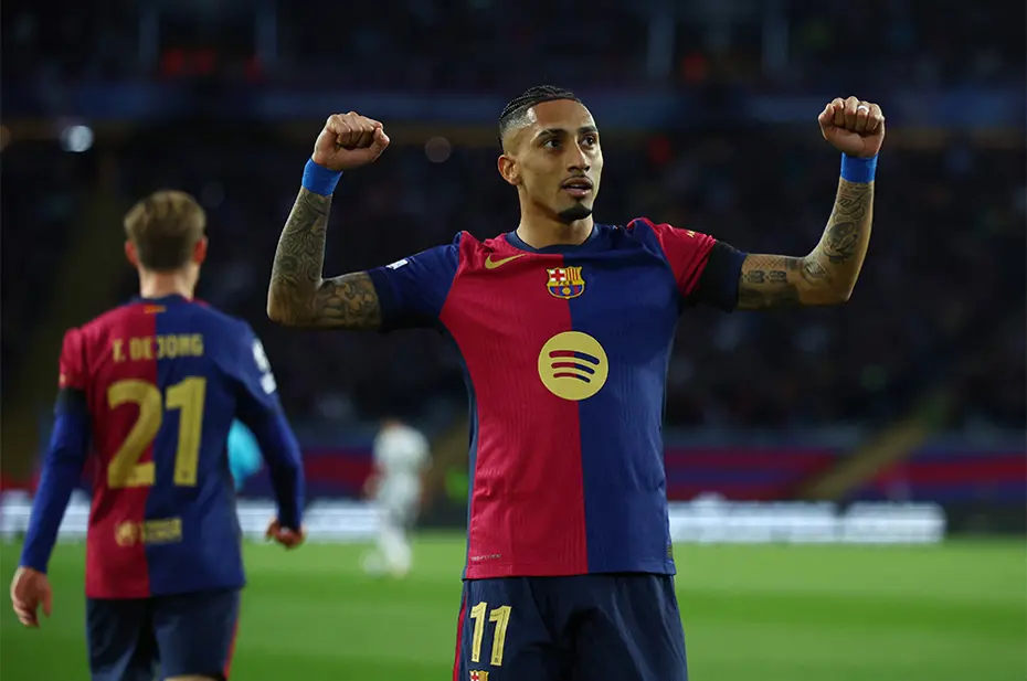 Raphinha gollerine devam ediyor: Messi'nin rekoru kırılabilir - 3