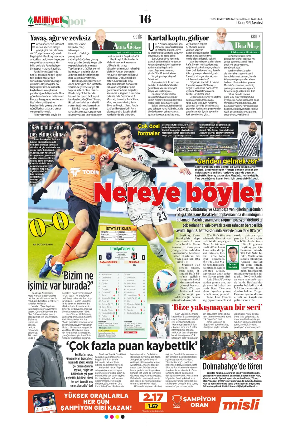 "Fenerbahçe'den Talisca ve Dybala bombası" | Sporun manşetleri - 19 "Fenerbahçe'den Talisca ve Dybala bombası" | Sporun manşetleri - 19