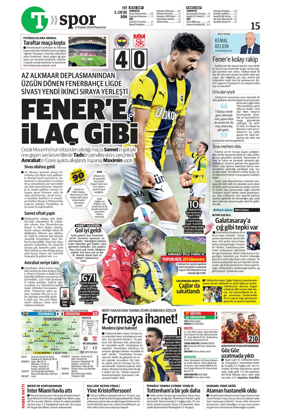 "Fenerbahçe'den Talisca ve Dybala bombası" | Sporun manşetleri - 31