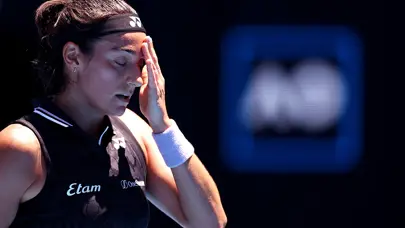 Caroline Garcia'dan Avustralya Açık'a veda