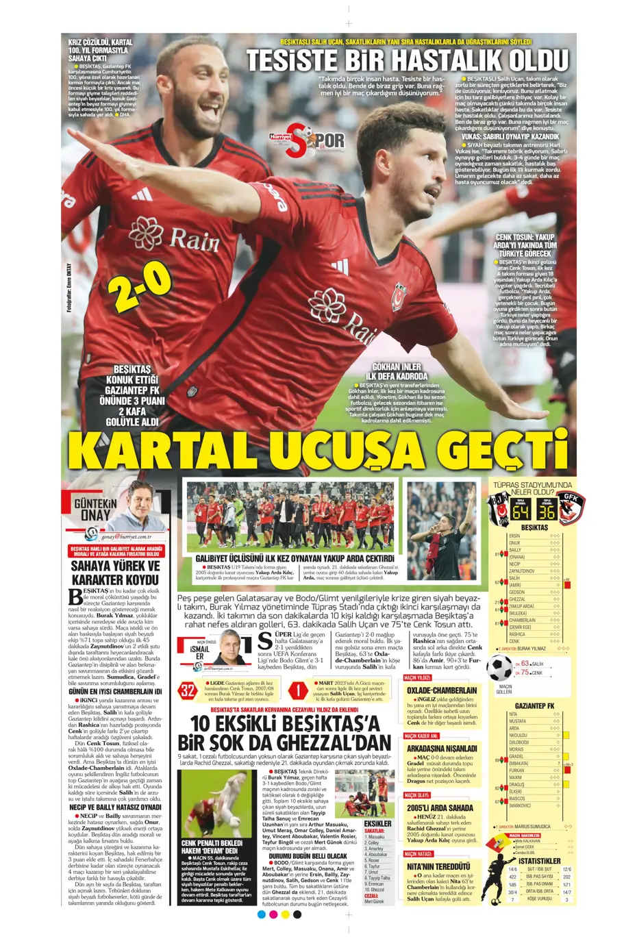 "Ne Bayern ne Barça en büyük Kanarya" | Sporun manşetleri (31 Ekim 2023) - 19