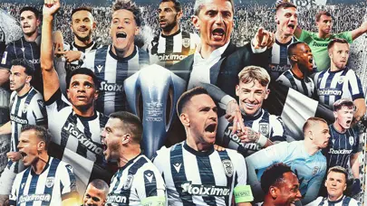 Yunanistan Süper Lig'de PAOK şampiyon oldu