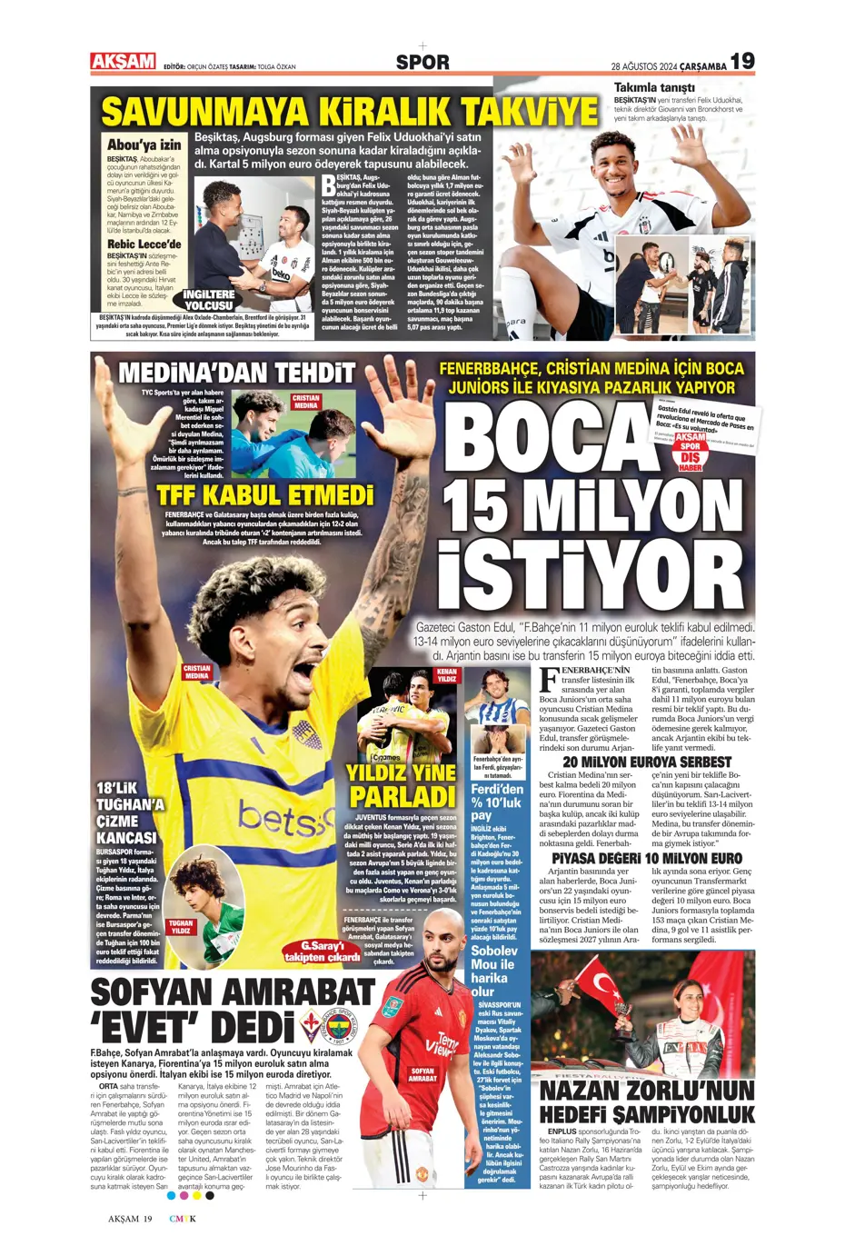 "Galatasaray'ın kabus gecesi" | Sporun manşetleri - 2