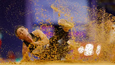 Fatma Damla Altın'dan uzun atlamada bronz madalya