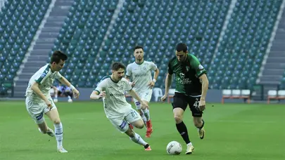 Kocaelispor- Giresunspor maçında esame listesi krizi