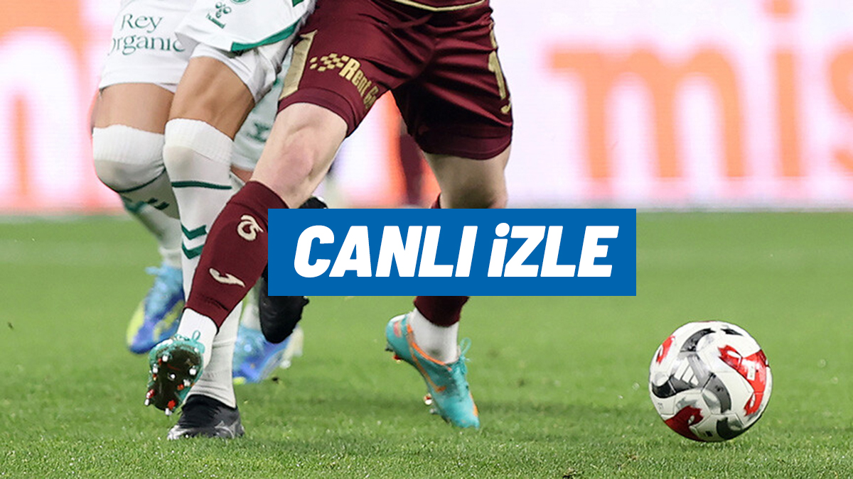 CANLI İZLE | Trabzonspor - Konyaspor maçını şifresiz izle (Ziraat Türkiye Kupası finali)