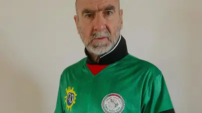 Eric Cantona'dan Filistin'e bir destek daha