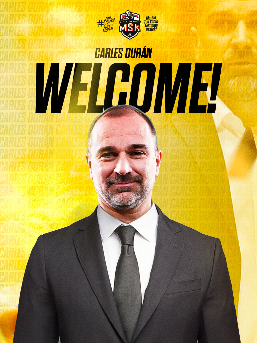 Mersinspor'a İspanyol başantrenör