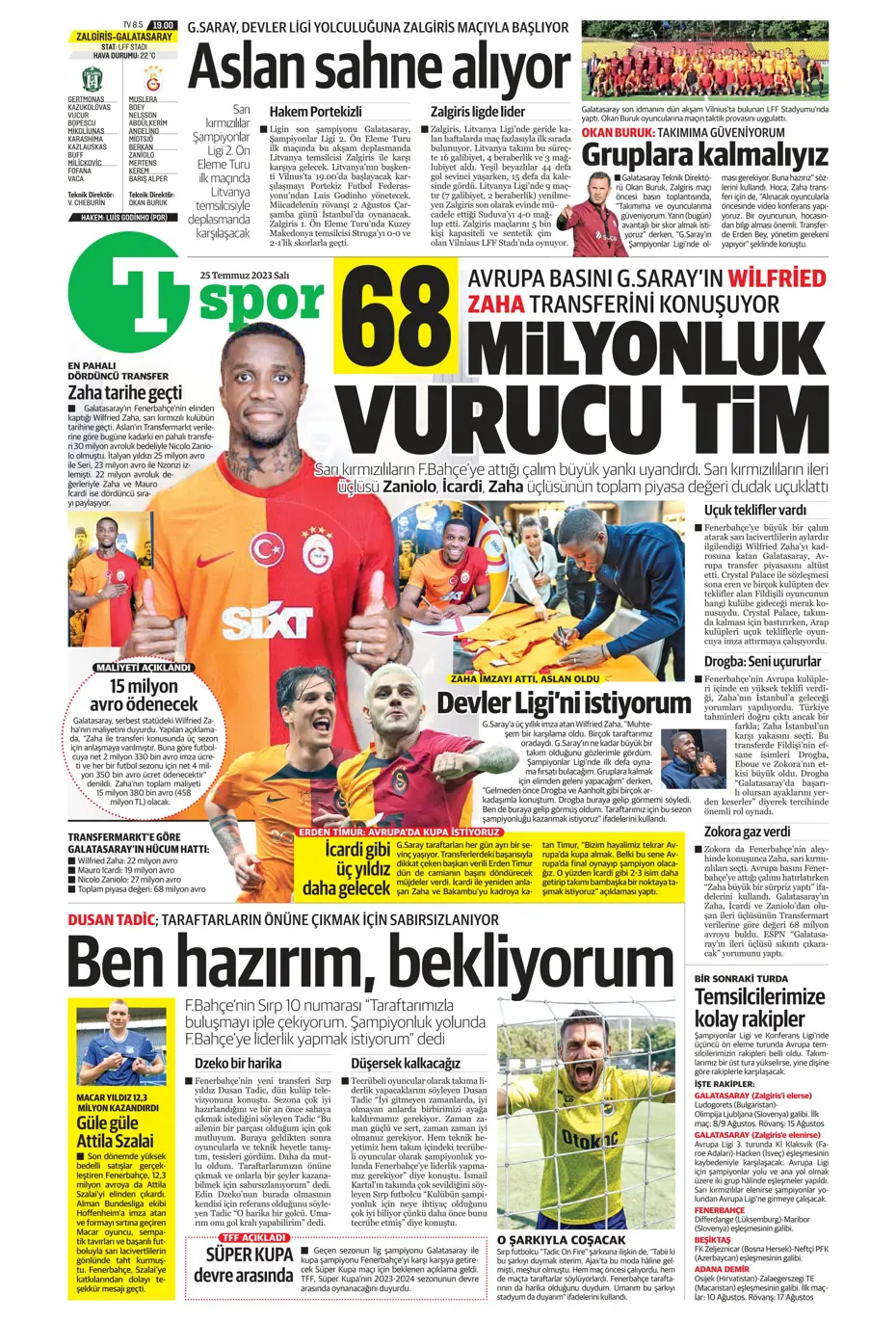 "Coutinho'da ikna turu" | Sporun Manşetleri - 34