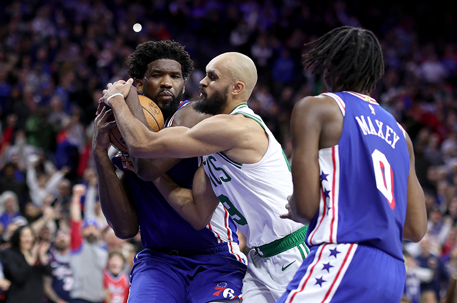 Joel Embiid'ten "double-double"