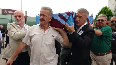 Trabzonspor'un kurucu üyelerinden Nizamettin Algan, son yolculuğuna uğurlandı