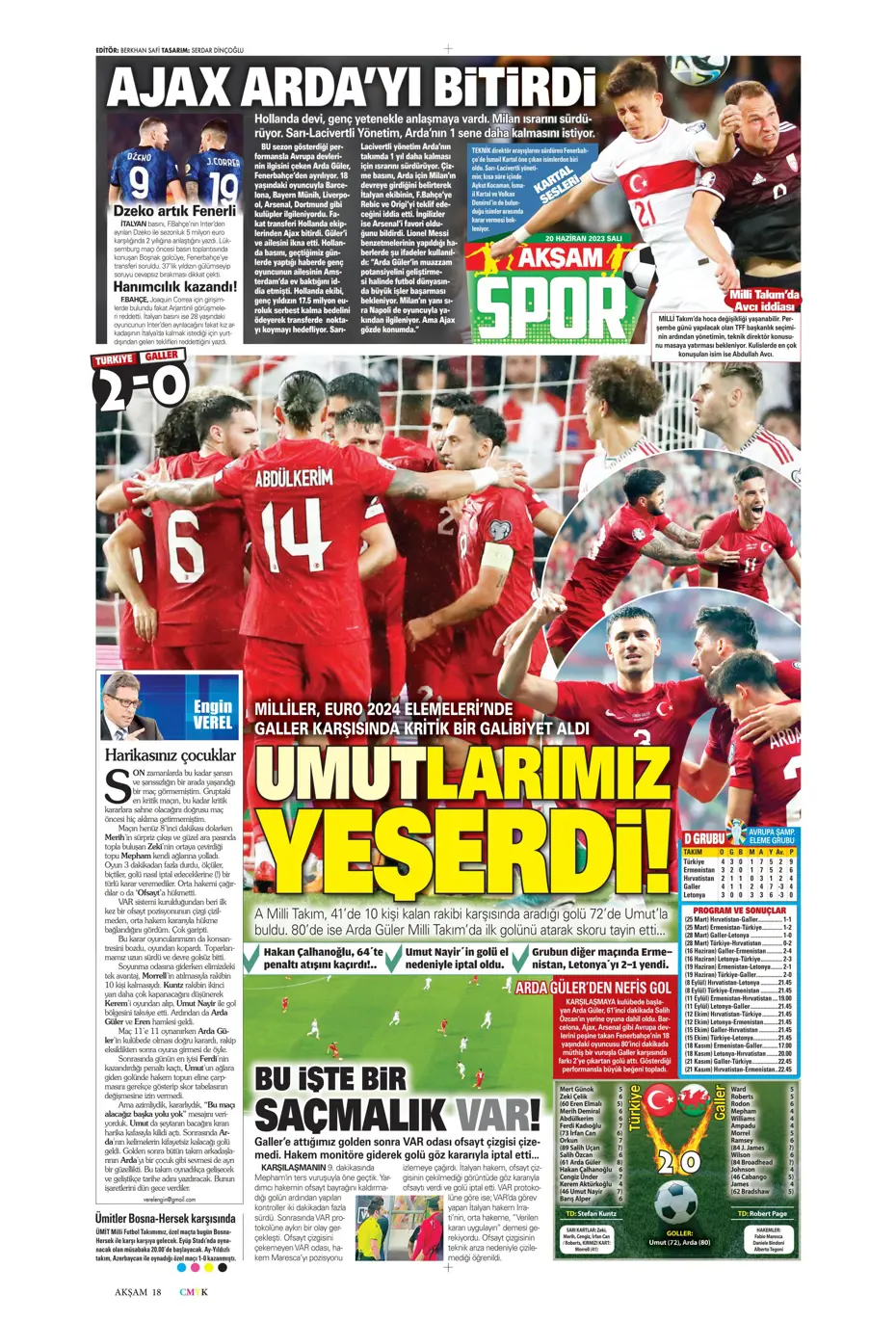 "Bekle bizi Almanya" | Sporun Manşetleri - 3