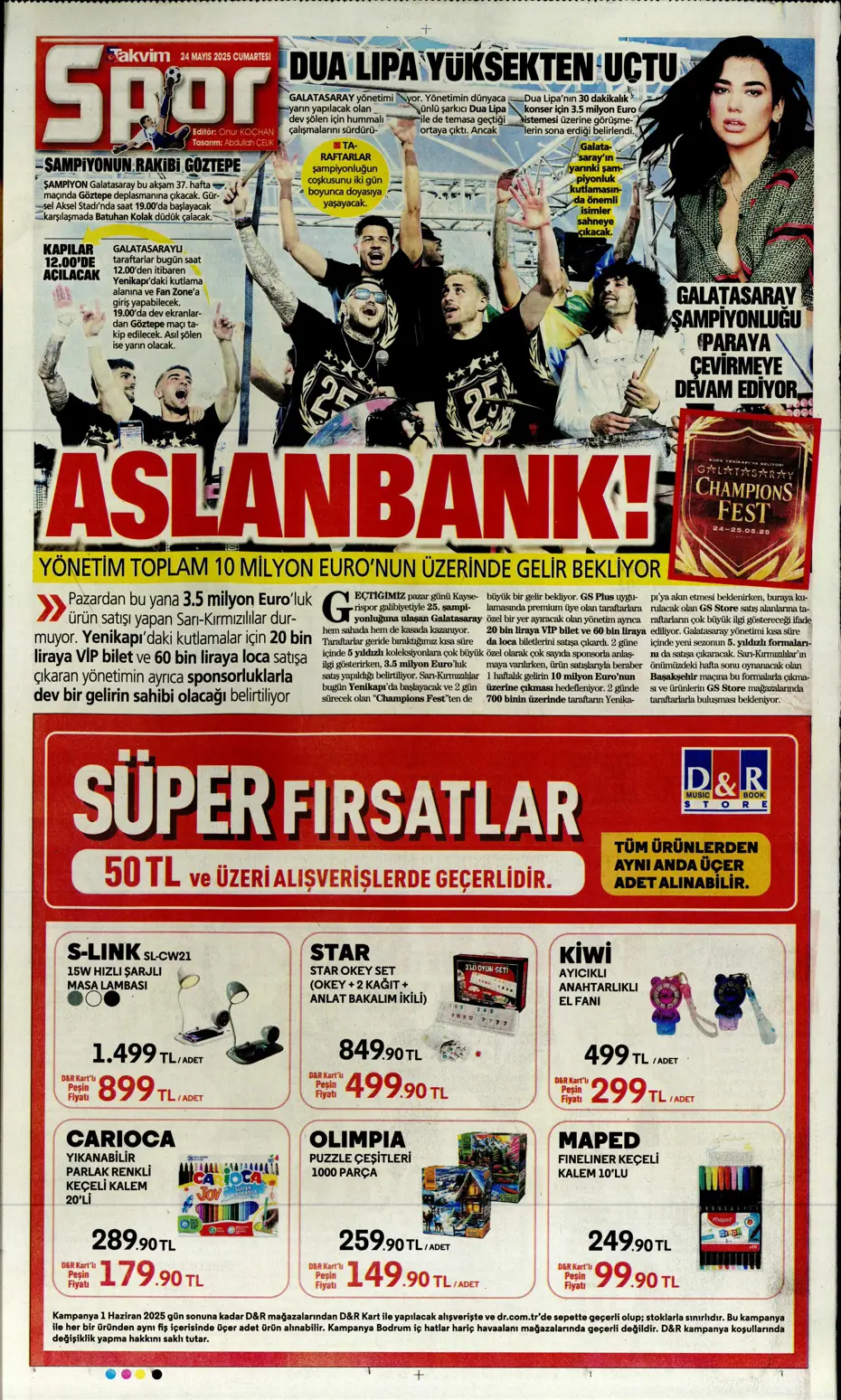 "Final-Four'da Fenerbahçe destanı" | Sporun manşetleri - 32