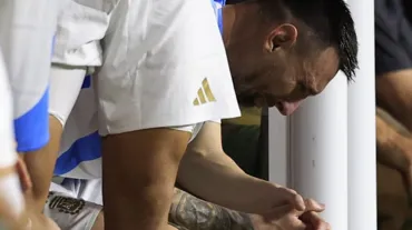 Hüngür hüngür ağlayan Messi'nin gözyaşları Copa America finaline damga vurdu