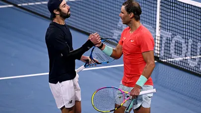 Rafael Nadal, Brisbane'e çeyrek finalde veda etti