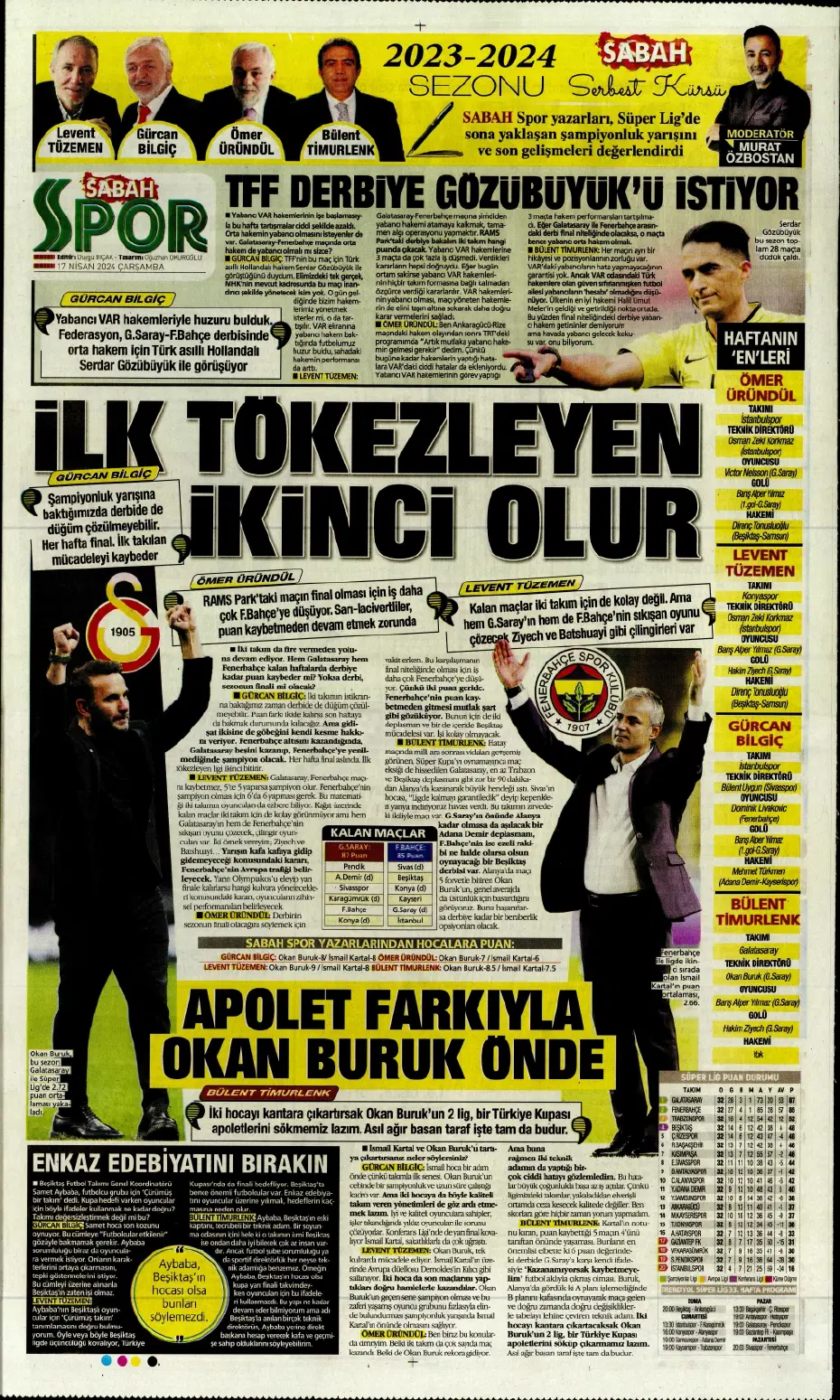 "Fenerbahçe ve Galatasaray'ın Barreiro kapışması" | Sporun manşetleri - 15