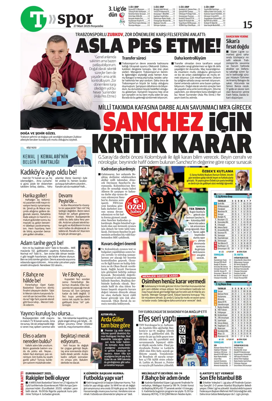 "Fenerbahçe'ye Felix teklifi" | Sporun manşetleri - 32 "Fenerbahçe'ye Felix teklifi" | Sporun manşetleri - 32