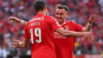 Kerem'den 2 gol katkısı: Benfica'dan yarım düzine gol