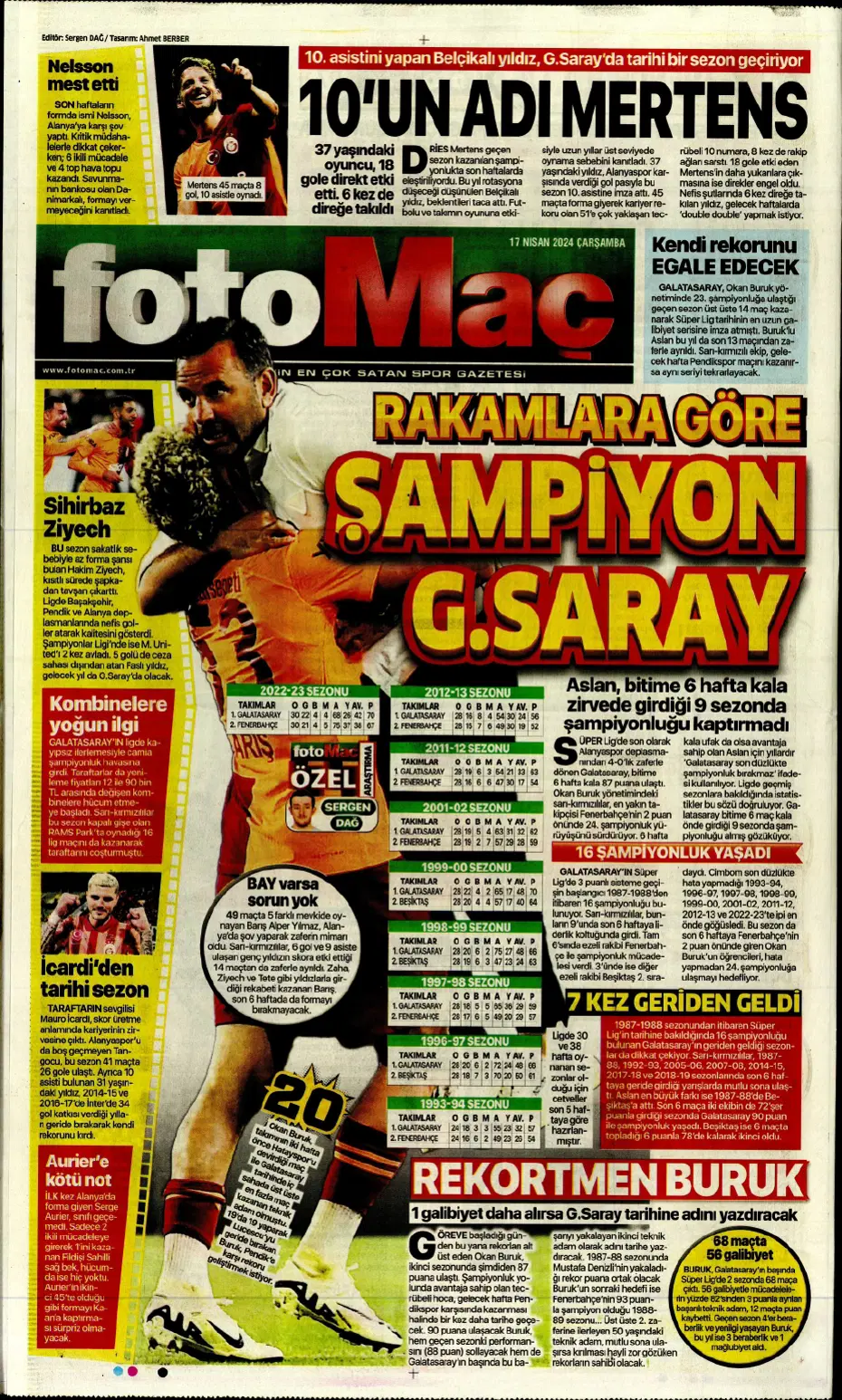 "Fenerbahçe ve Galatasaray'ın Barreiro kapışması" | Sporun manşetleri - 11