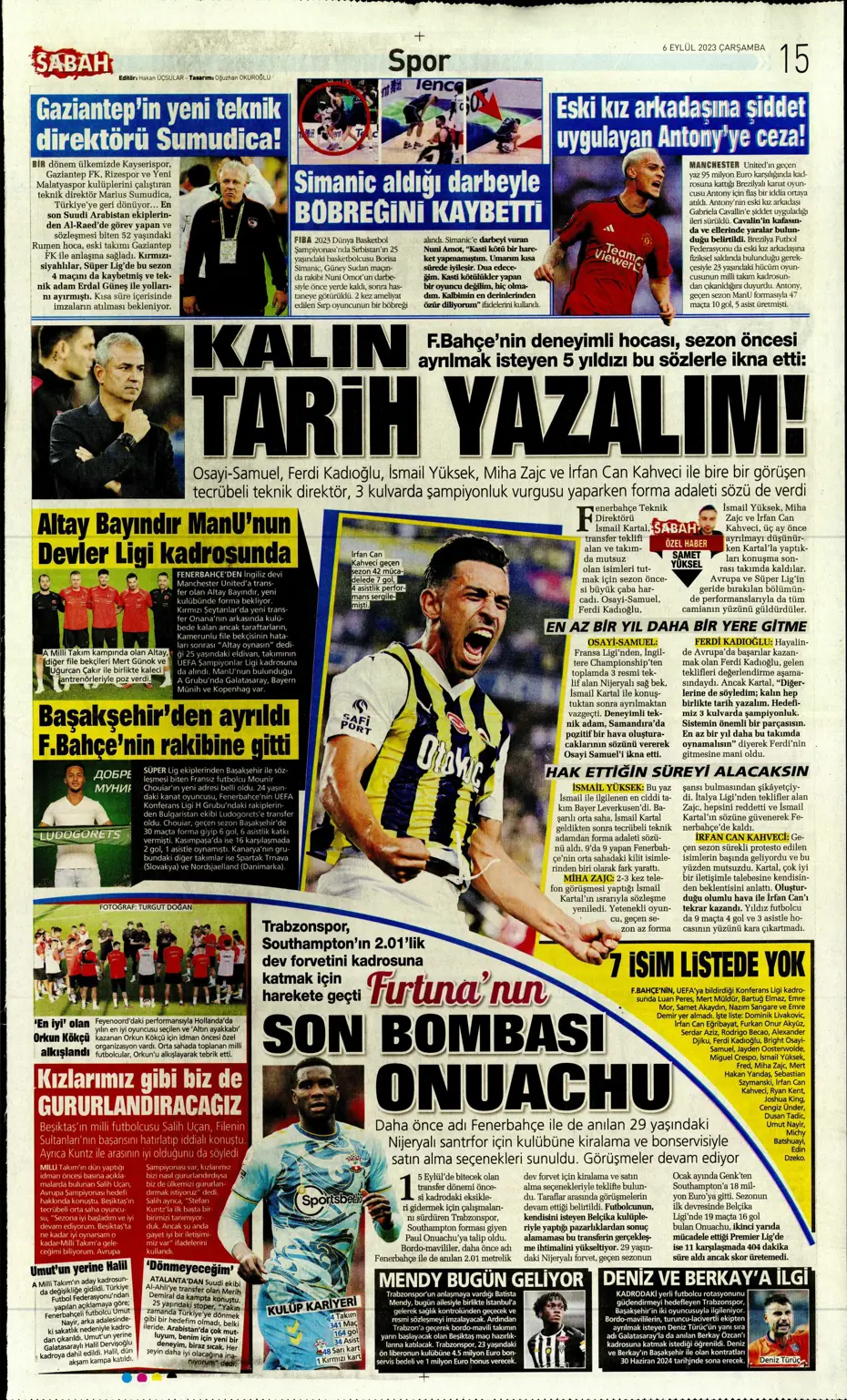 "Donny van de Beek harekatı" | Sporun Manşetleri - 22