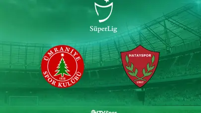 Ümraniyespor - Hatayspor (Canlı Anlatım)