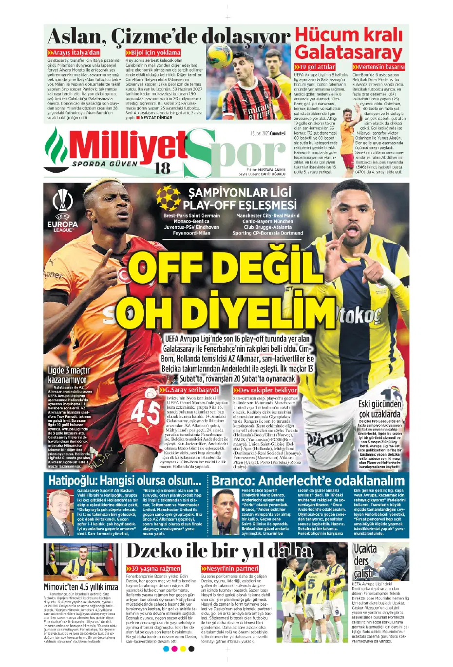 "Morata geliyor" | Sporun manşetleri - 13