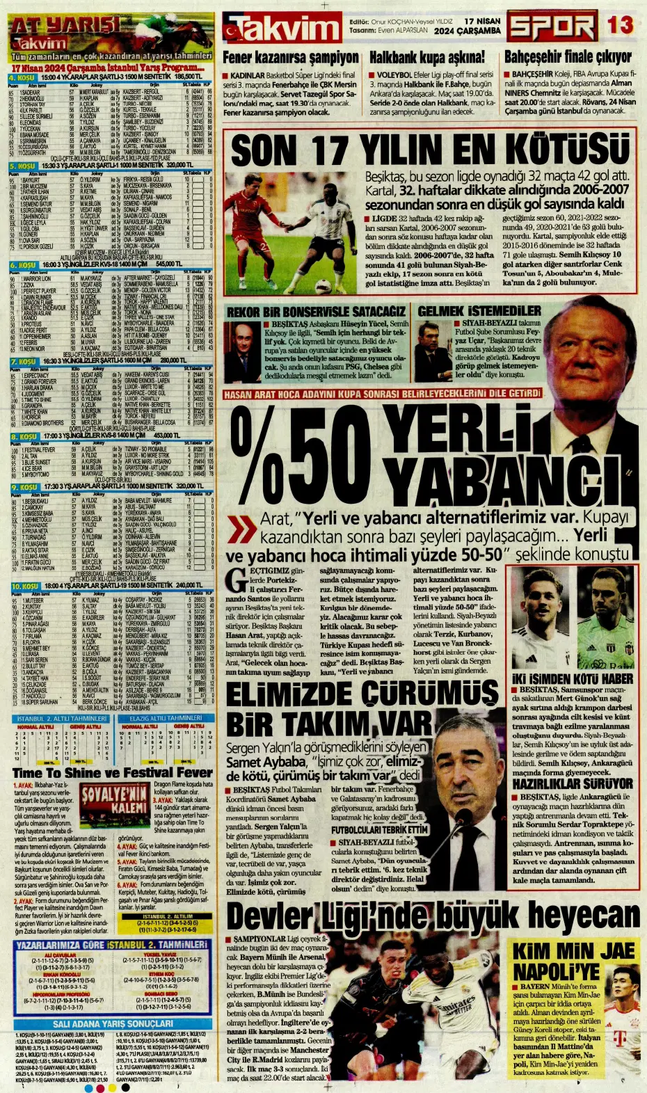 "Fenerbahçe ve Galatasaray'ın Barreiro kapışması" | Sporun manşetleri - 19