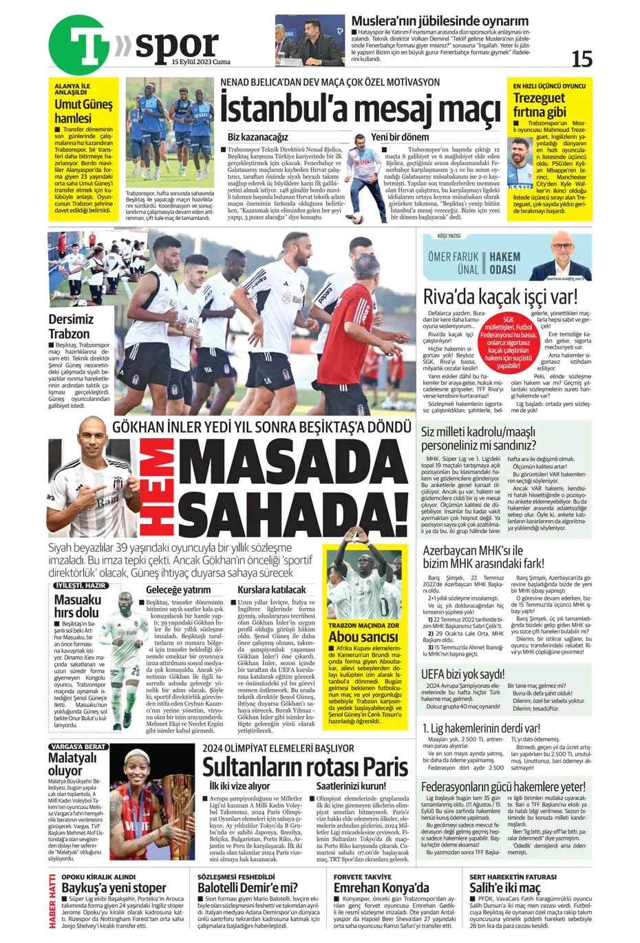 "Kartal'da Xeka seferberliği" | Sporun Manşetleri - 34